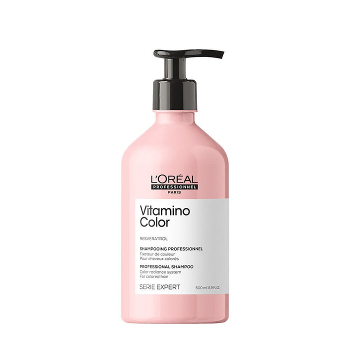 L’Oreal Professionnel Vitamino Color Shampoo With Resveratrol for Color - Treated Hair 500ml - Beauty Tribe