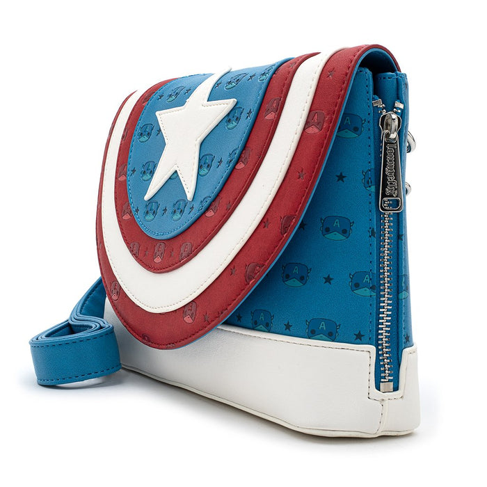 Loungefly Marvel - Captain America Shoulder Crossbody Bag MVTB0102
