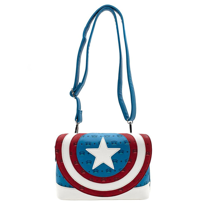 Loungefly Marvel - Captain America Shoulder Crossbody Bag MVTB0102