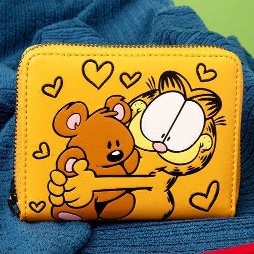Loungefly x Nickelodeon - Garfield & Pooky Cosplay Zip Around Wallet NICWA0043