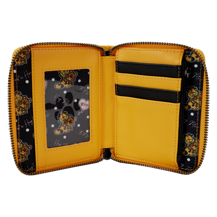 Loungefly x Nickelodeon - Garfield & Pooky Cosplay Zip Around Wallet NICWA0043