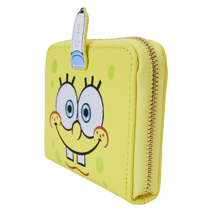 Loungefly x Nickelodeon - SpongeBob SquarePants 25th Anniversary Cosplay Zip Around Wallet  NICWA0044