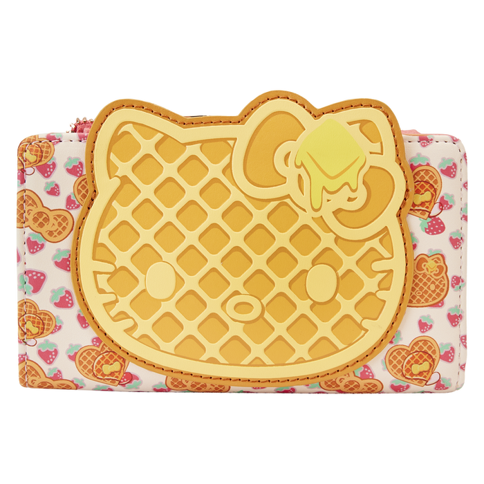 Loungefly x Sanrio - Hello Kitty Breakfast Waffle Flap Wallet SANWA0957