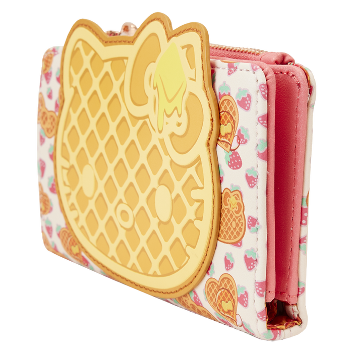 Loungefly x Sanrio - Hello Kitty Breakfast Waffle Flap Wallet SANWA0957