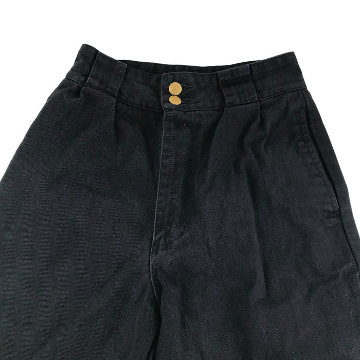 Lucy and Yak 12-13 years black high waist denim jeans