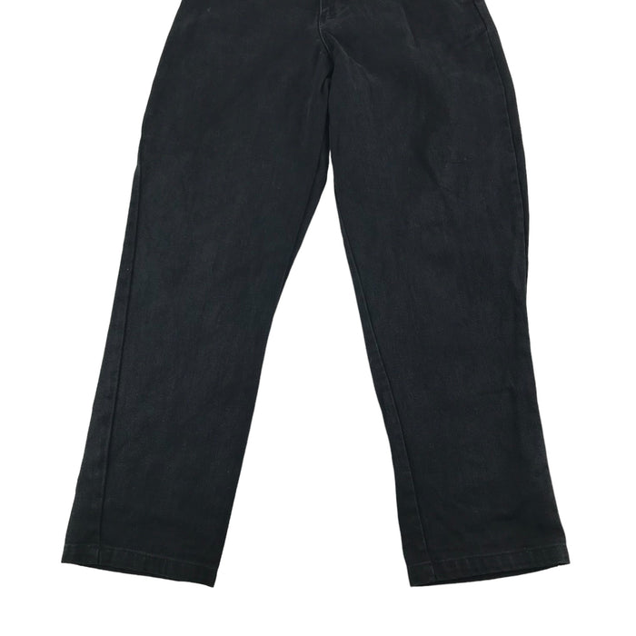 Lucy and Yak 12-13 years black high waist denim jeans