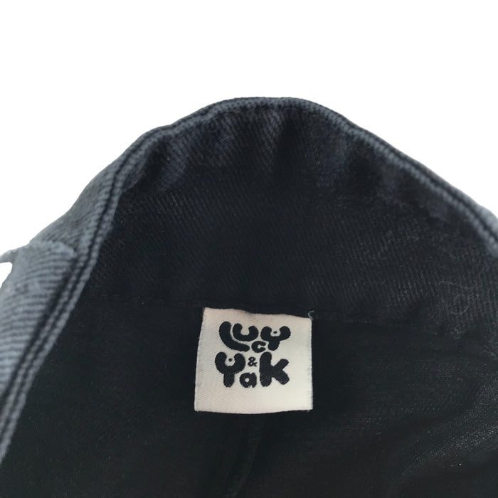 Lucy and Yak 12-13 years black high waist denim jeans