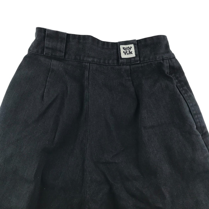 Lucy and Yak 12-13 years black high waist denim jeans
