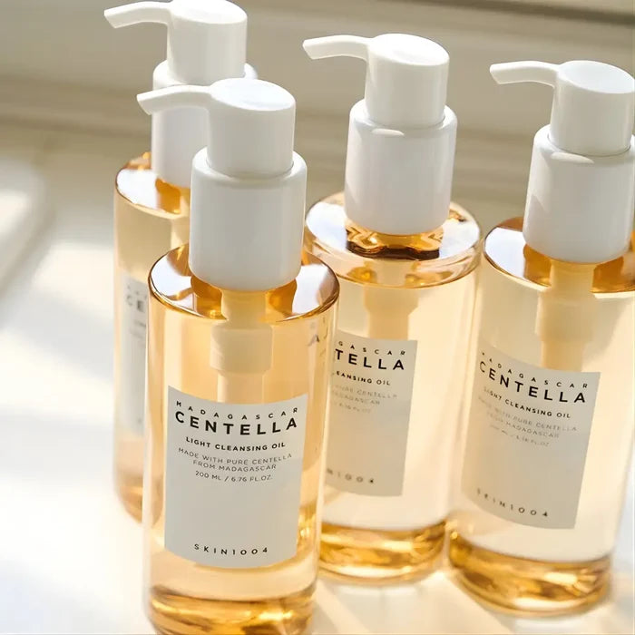 Madagascar Centella Light Cleansing Oil 200ml - Based Cleanser Skin1004 Makeup Removers