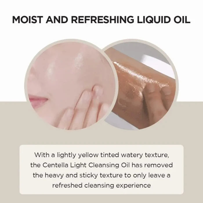 Madagascar Centella Light Cleansing Oil 200ml - Based Cleanser Skin1004 Makeup Removers