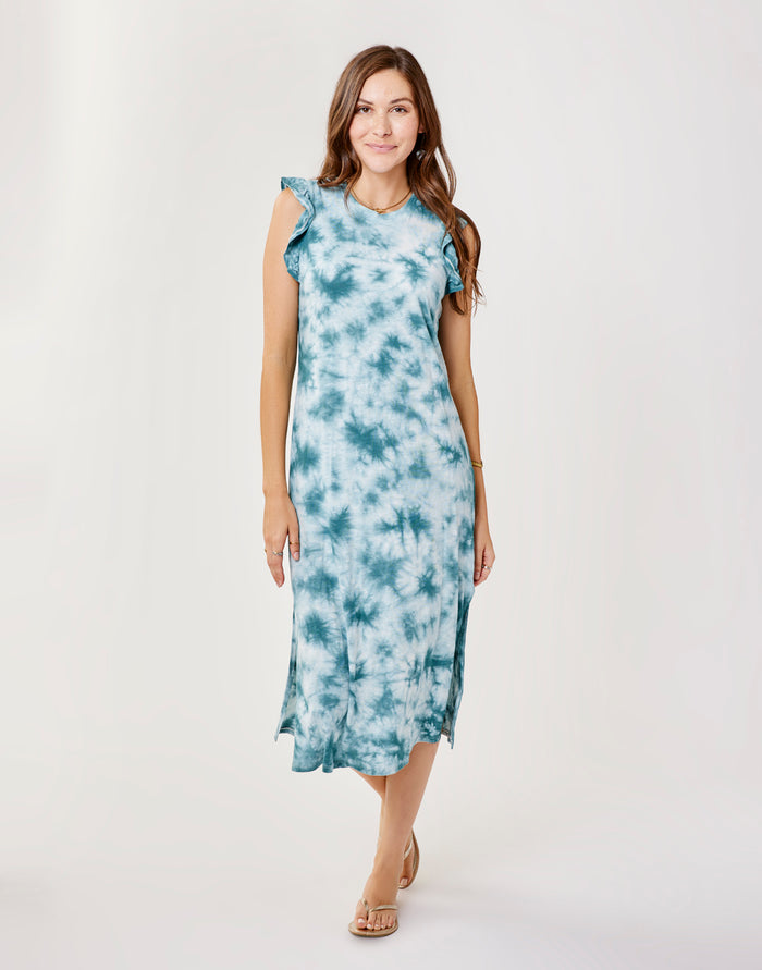 Maeve Dress: Hydro Tie Dye - FINAL SALE
