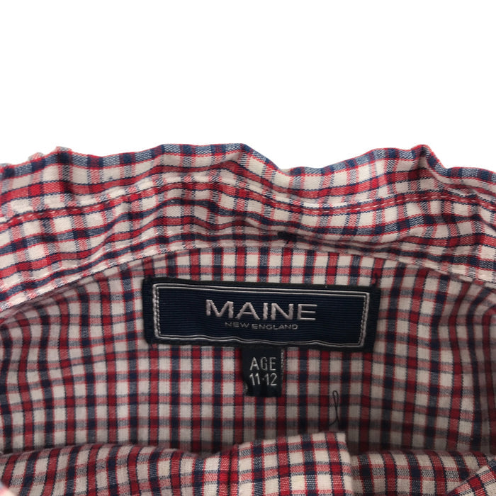 Maine 11-12 years navy combined shirt and jumper
