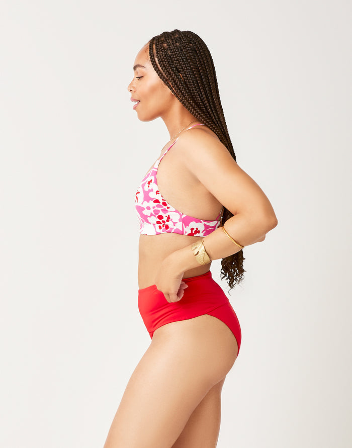 Maisie Bottom: Hot Red - FINAL SALE