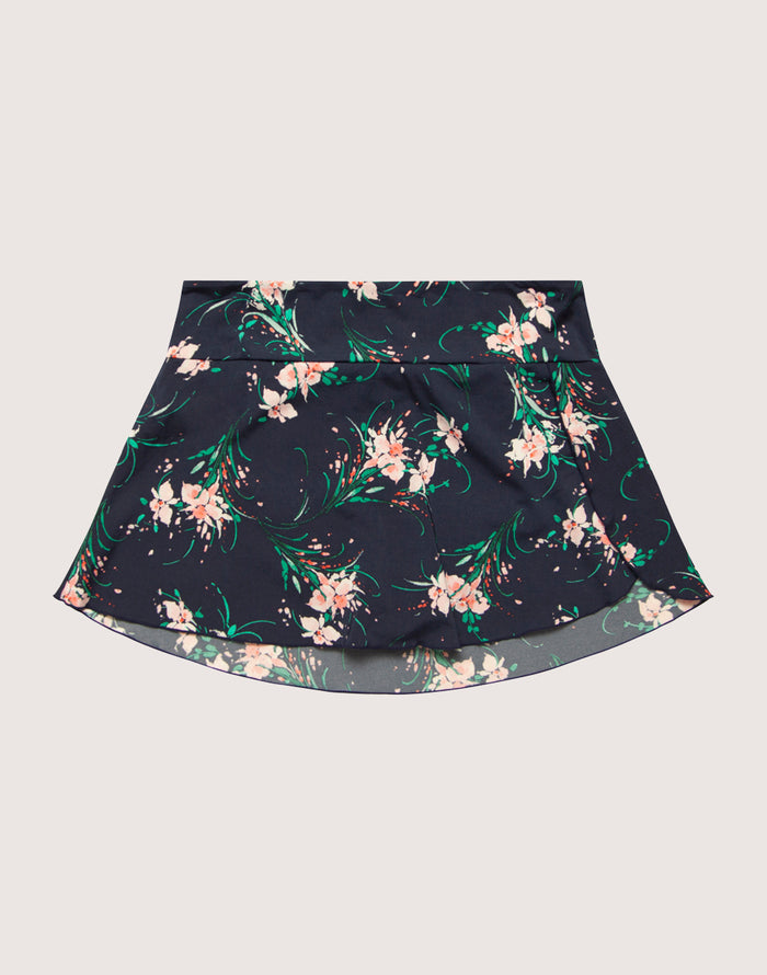 Malia Swim Skirt: Bouquet - FINAL SALE