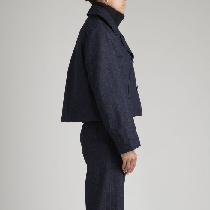 Mariner Peacoat - Nep Rinse Moj