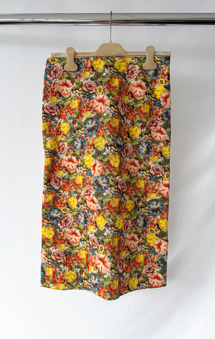 Marni Floral Multicolour Pencil Skirt