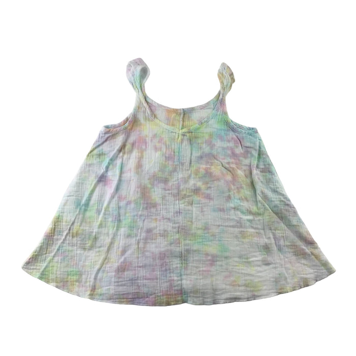 Matalan 12 years white and pastel multicolour printed top and shorts set
