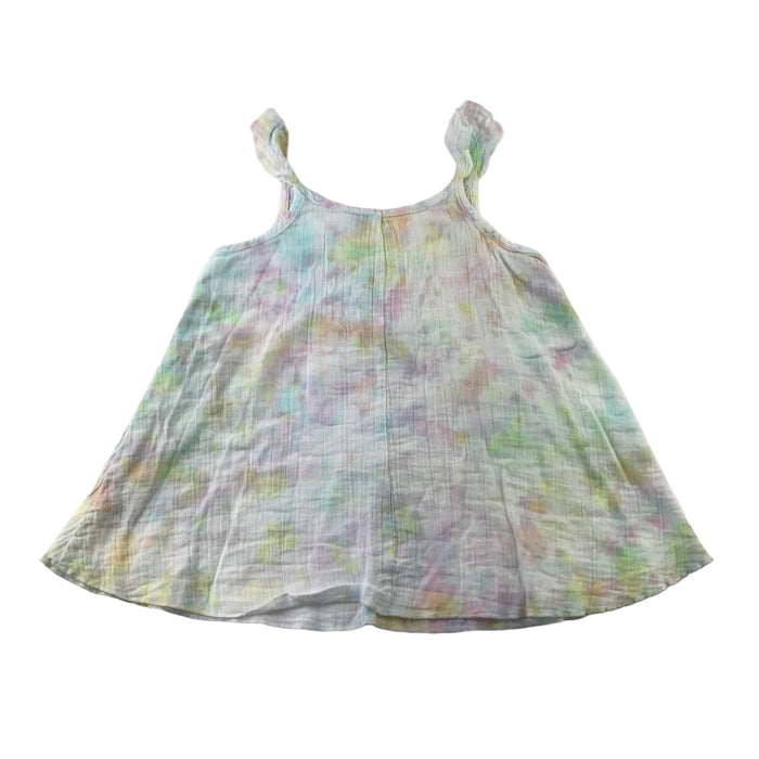 Matalan 12 years white and pastel multicolour printed top and shorts set