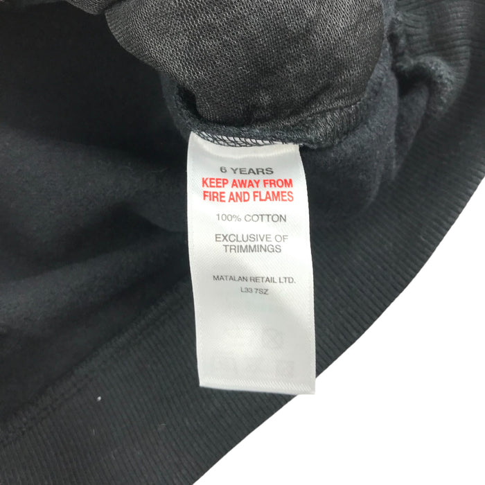 Matalan 5-6 years black sequin lol sweater