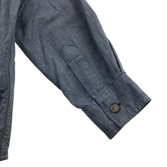Matalan 6-7 years blue plain buttoned shirt