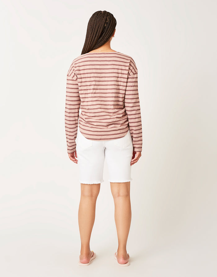 Maui Hi Rise 10" Short: White