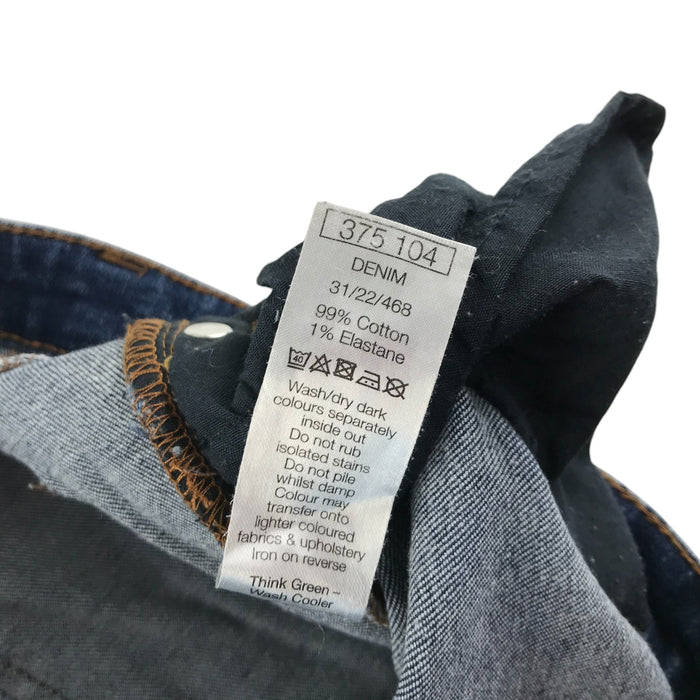 M&Co 11-12 years blue skinny stars  jeans
