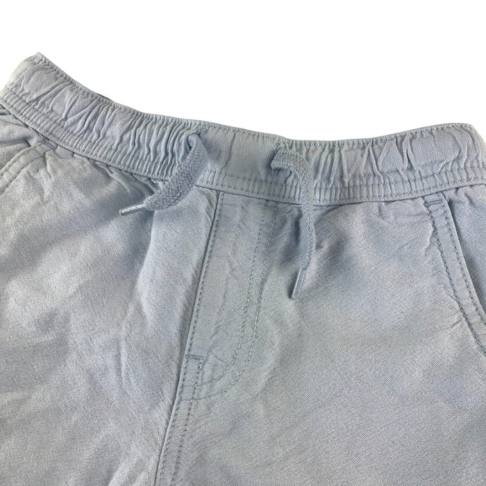 M&Co 5-6 years light blue plain cotton shorts