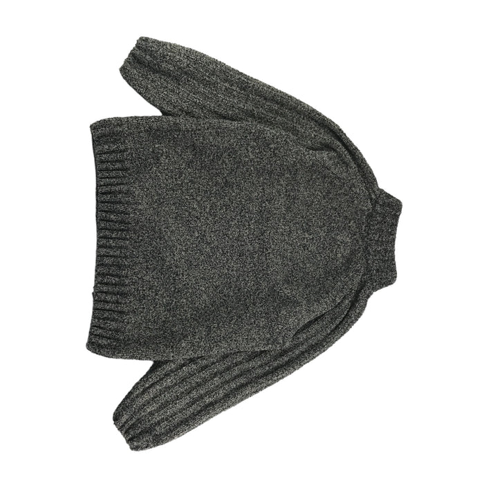 M&Co 7 years grey half-zip jumper