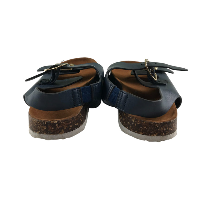 M&Co size UK 10 (jr) navy straps sandals