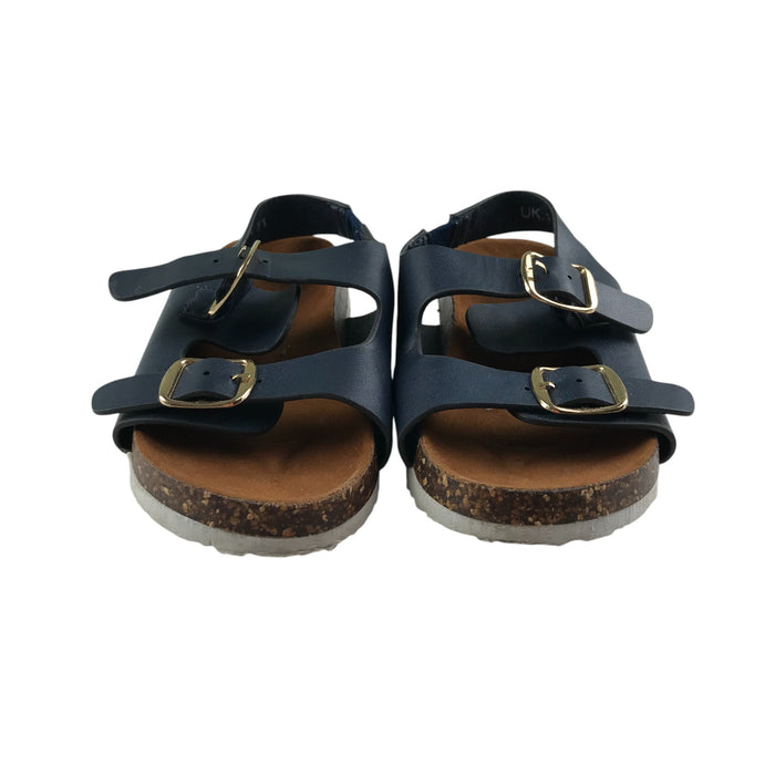 M&Co size UK 10 (jr) navy straps sandals