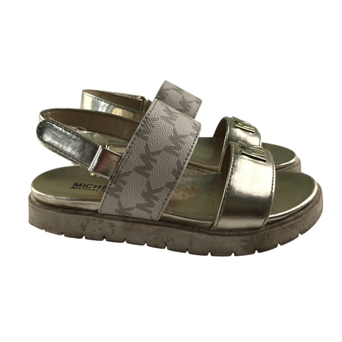 Michael Kors size UK 11.5 (jr) gold sandals