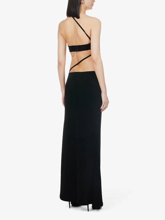 MIRROR PALAIS Aphrodite Stretch Woven Love Heart Detail Skirt - House Of Huntington