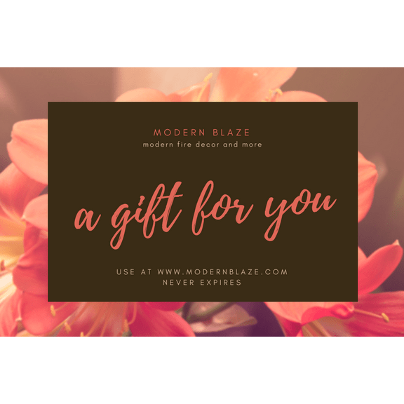 Modern Blaze Valentine's Day Gift Cards