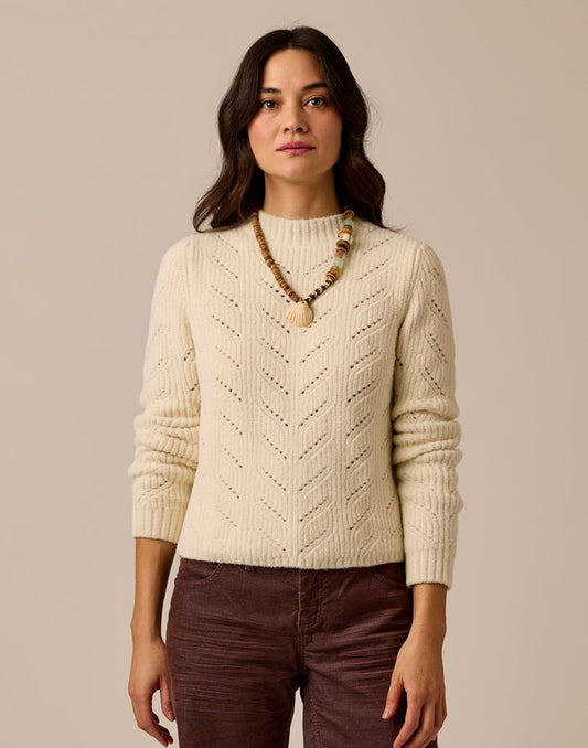 Monroe Sweater: Birch
