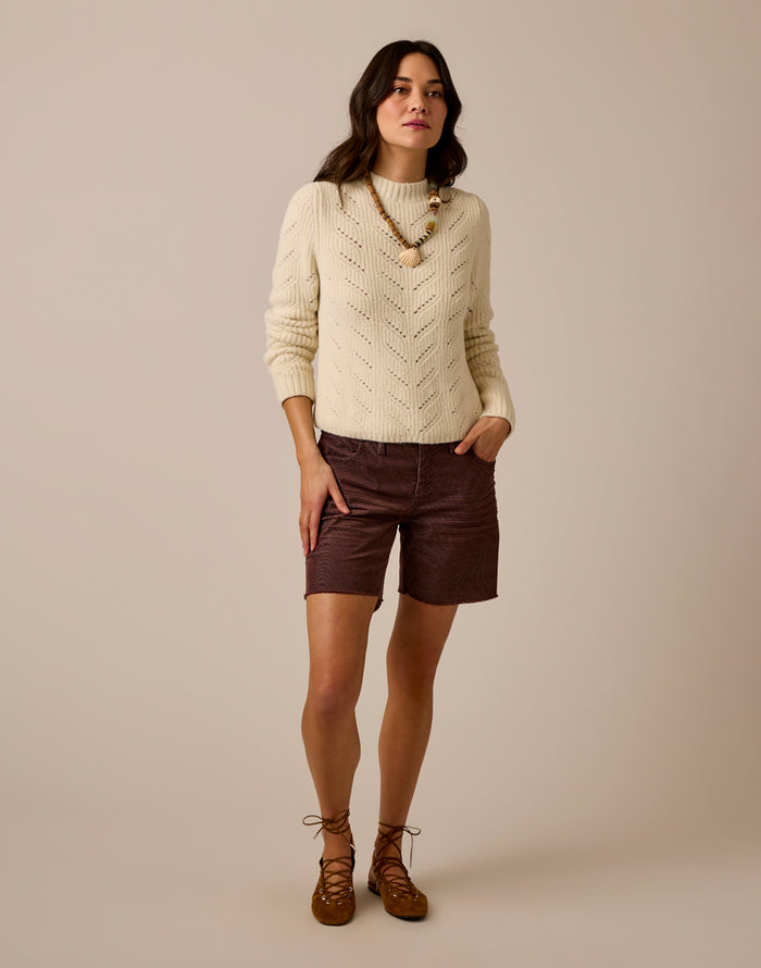 Monroe Sweater: Birch