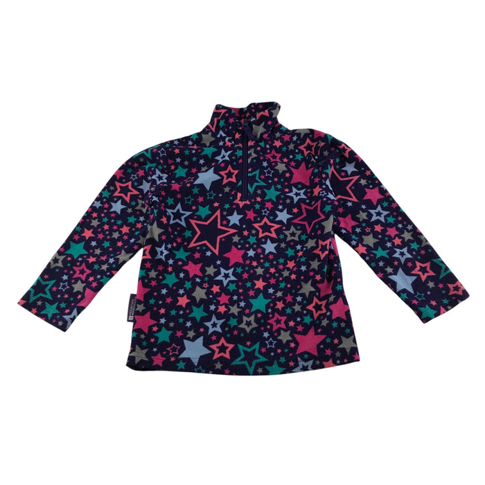 Mountain Warehouse 5-6 years navy with stars zipped fleece