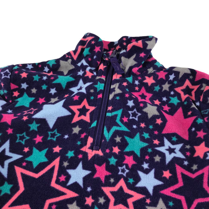 Mountain Warehouse 5-6 years navy with stars zipped fleece