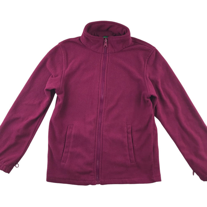 Mountain Warehouse 9-10 years fuchsia pink zipped fleece