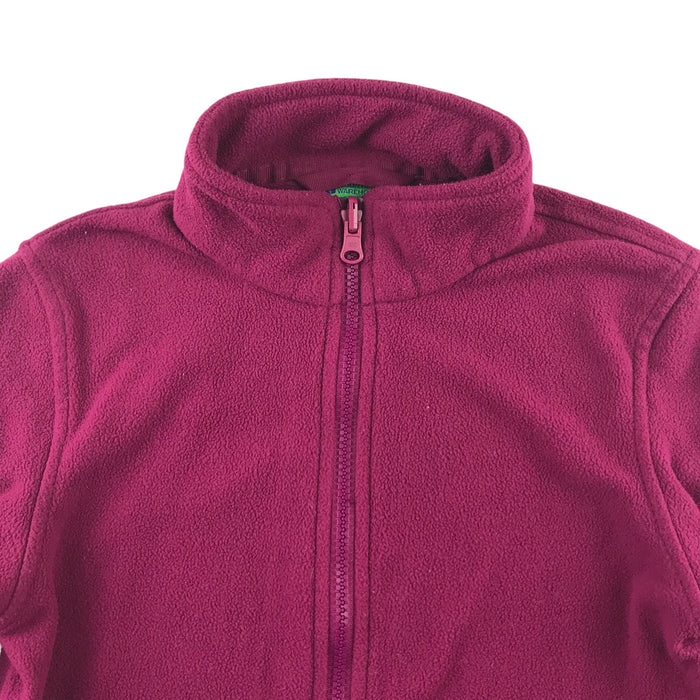 Mountain Warehouse 9-10 years fuchsia pink zipped fleece