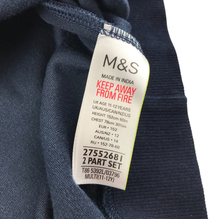 M&S 11-12 years navy sweater