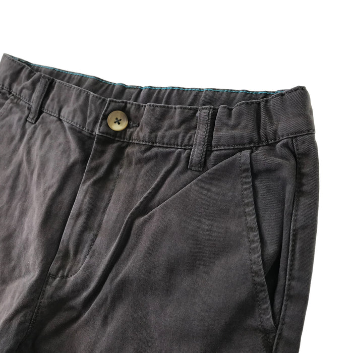 M&S 11 years grey plain chino style cotton shorts