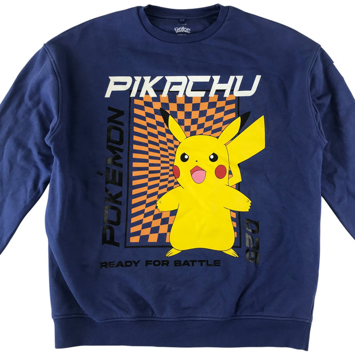 M&S 14-15 years blue pikachu sweater
