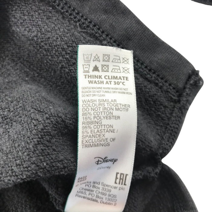 M&S 4-5 years grey puff sleeve minnie mouse sweater