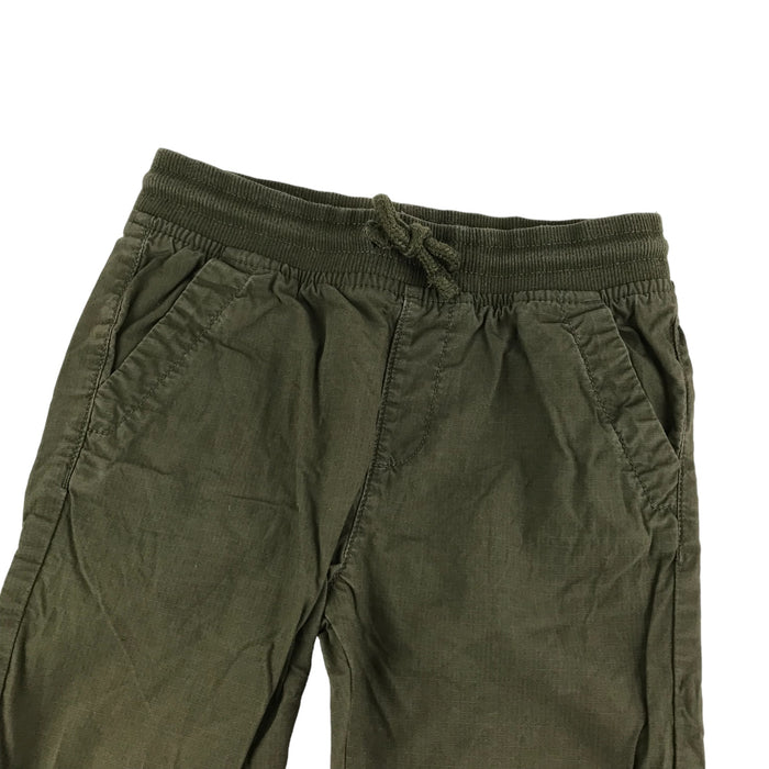 M&S 5-6 years khaki pull-up trousers