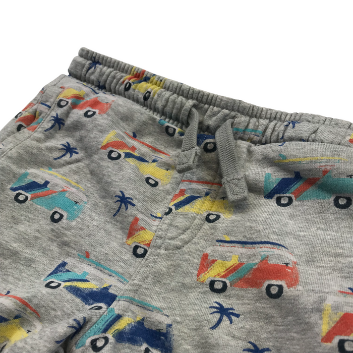 M&S 5 years grey camper van jersey shorts