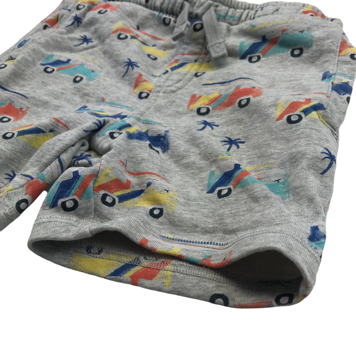 M&S 5 years grey camper van jersey shorts