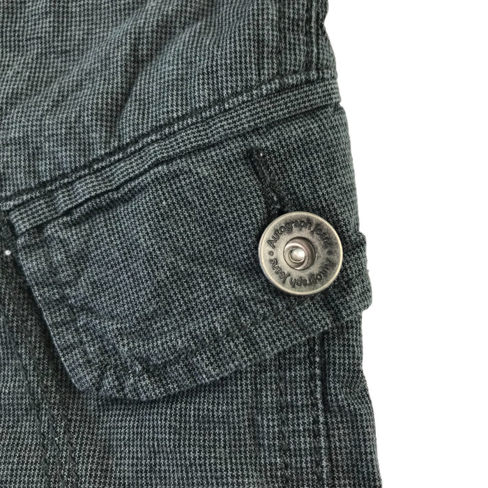M&S 5 years grey plain cargo style cotton shorts