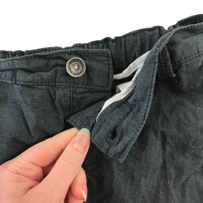 M&S 5 years grey plain cargo style cotton shorts