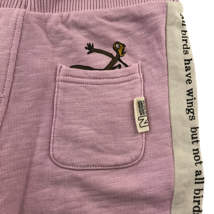 M&S 5 years light pink animals jersey cotton shorts