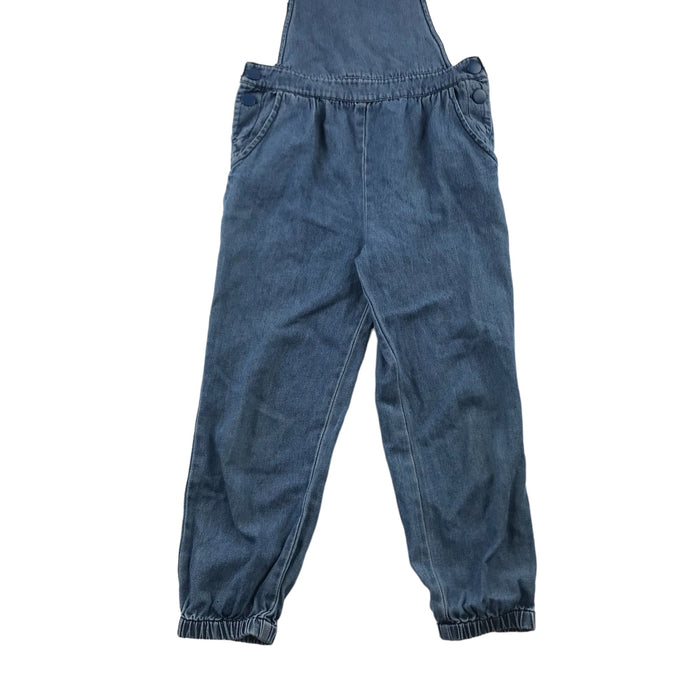M&S 6-7 years blue denim dungaree